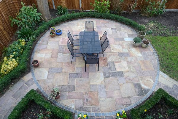 Stone Patio Repair in South Zanesville