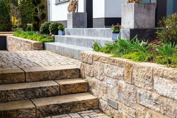 Stone Step Replacement in South Zanesville
