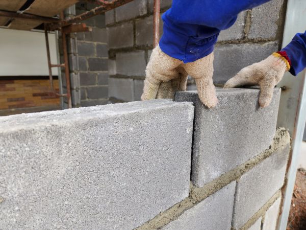 Concrete Block Repair in South Zanesville