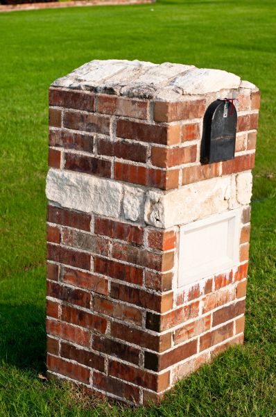 Brick Mailbox Installation in South Zanesville
