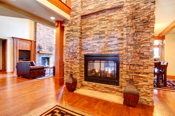 Stone Hearth Installation in South Zanesville